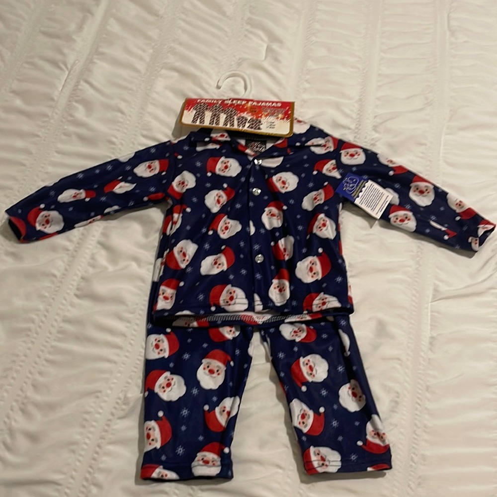Infant Christmas Santa pjs